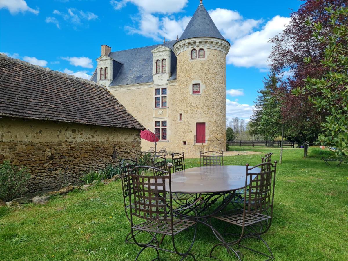 Manoir De La Beuneche - Location Du Manoir Entier Roeze-sur-Sarthe Buitenkant foto